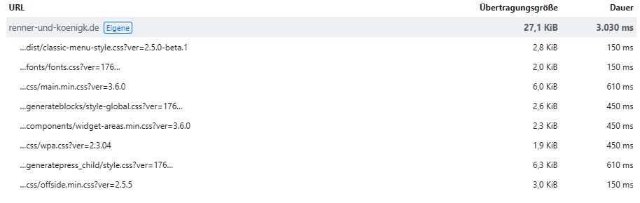 Anfragen zum Blockieren des Renderings