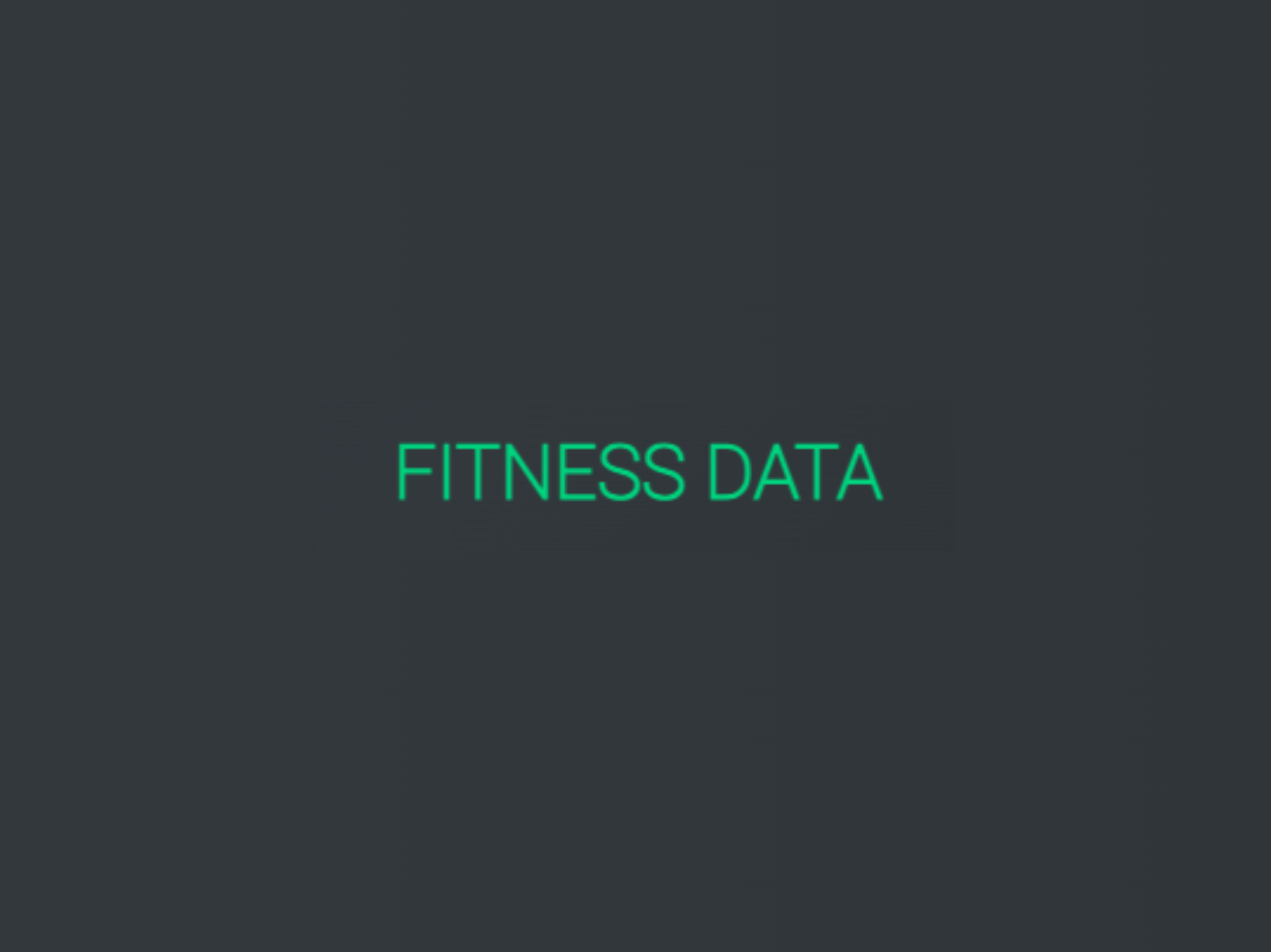 Fitness-Data
