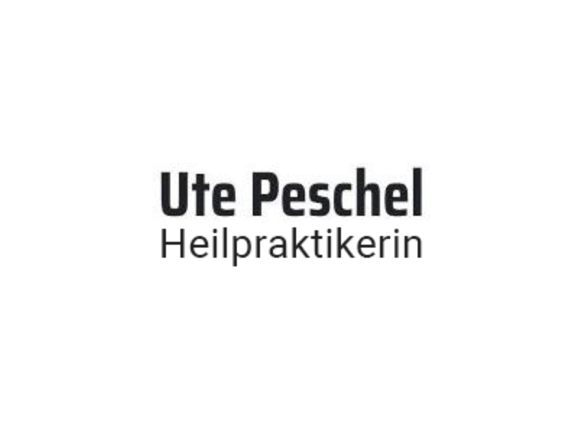 Ute Peschel Heilpraktikerin