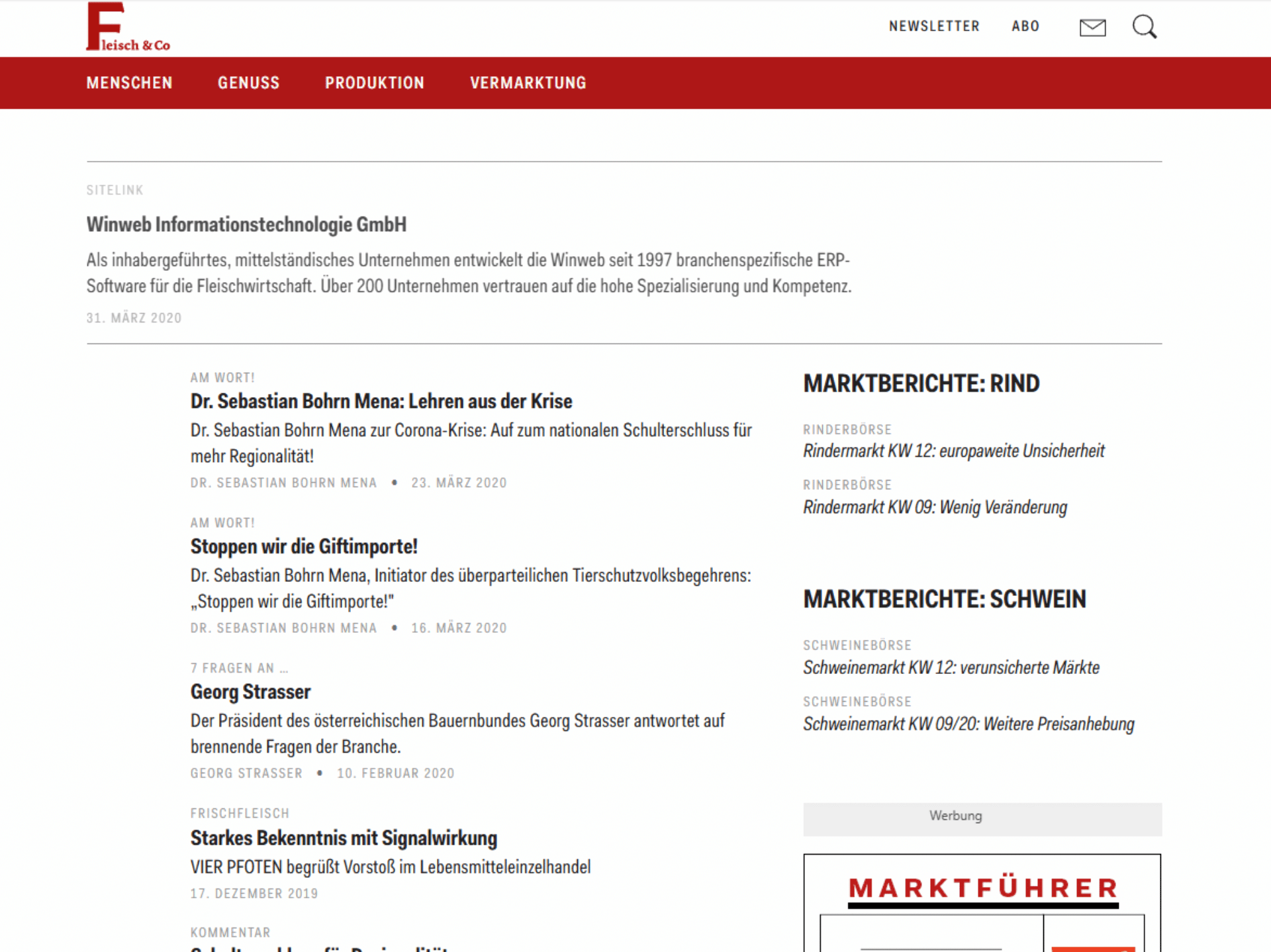 Fleisch&Co - Vorher ~2015